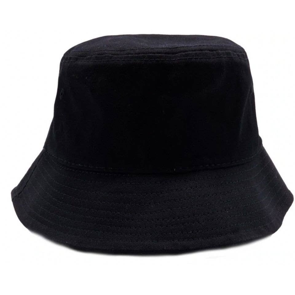 DOBBI - Wholesale Bucket Hat - Women's - PLAIN WASHED COTTON FISHERMAN BUCKET HATS5