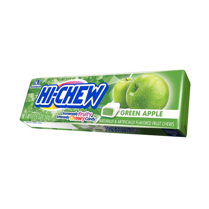 Hi Chew Green Apple Fruit Chews 1.76oz - 15ct for wholesale by I Got Your Candy