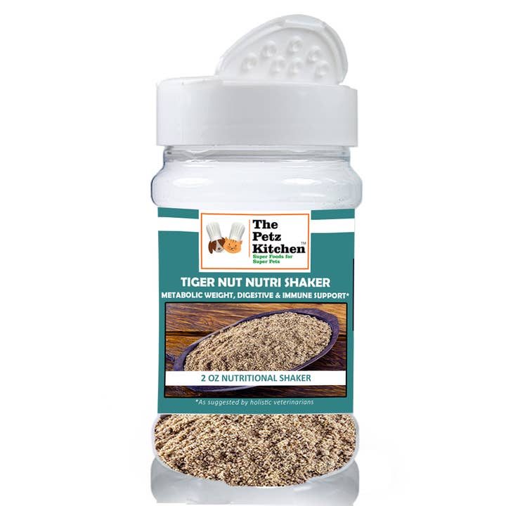 Tiger Nut Root Powder* Metabolic Weight, Digestive & Immune Support* the Petz Kitchen™ Organic Super Food Ingredients Dogs Cats for wholesale by Natura Petz Organics