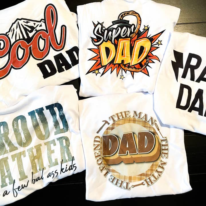 The Dad Collection for wholesale by Peach Tree Textile + Trends