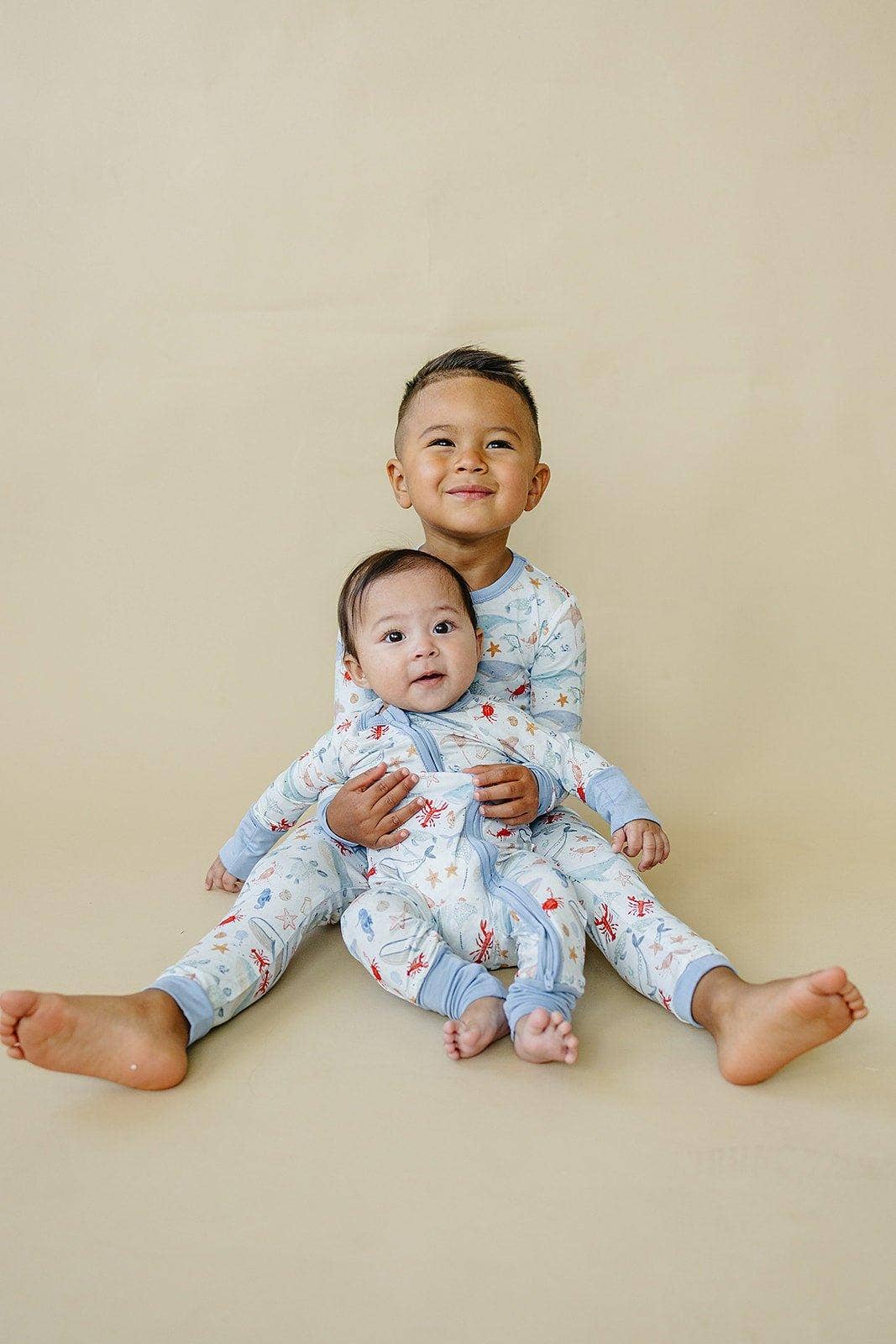 Little Joy Co. - Wholesale Sleepwear Set - Kids - Coastal Cutie 2pc Modal Pajamas6
