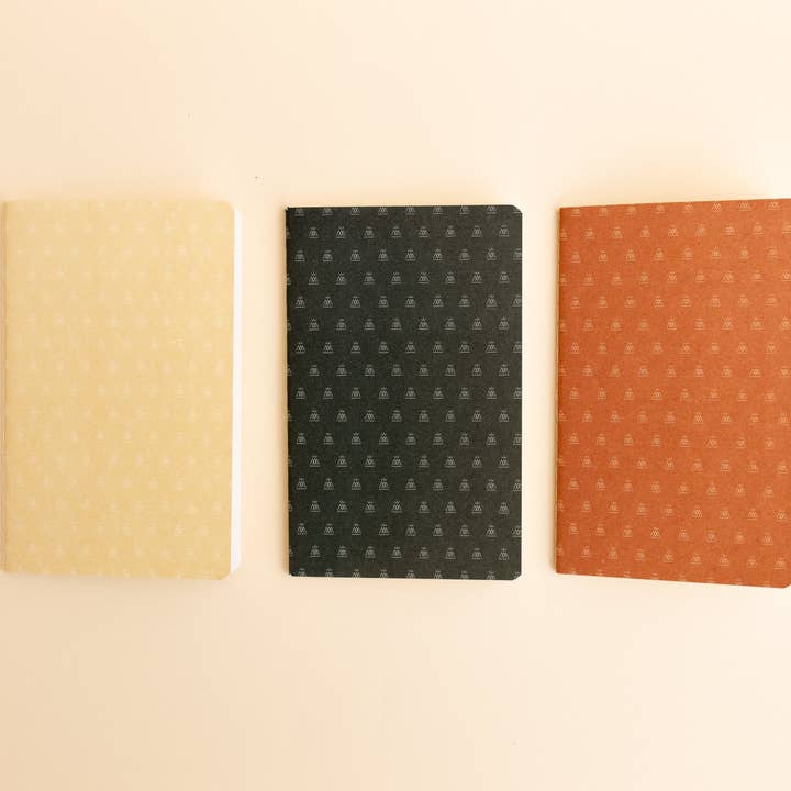 3 Pack - Bulleted Mini Journals for wholesale by Monk Manual