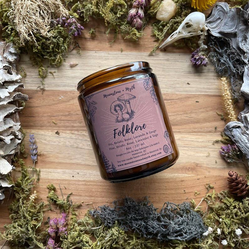 Moonstone and Myth – Engroshandel Glaslys – Folklore duftlys med 100 % sojavoks4