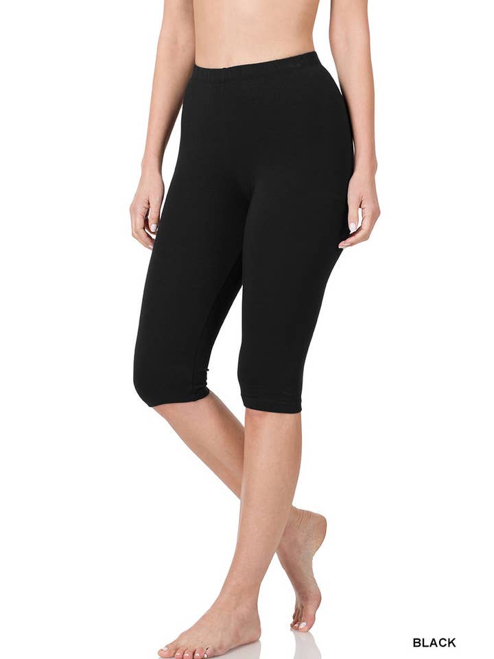 Vanilla Monkey - Vente Legging de sport/d'intérieur – femme - Leggings Capri en coton premium2