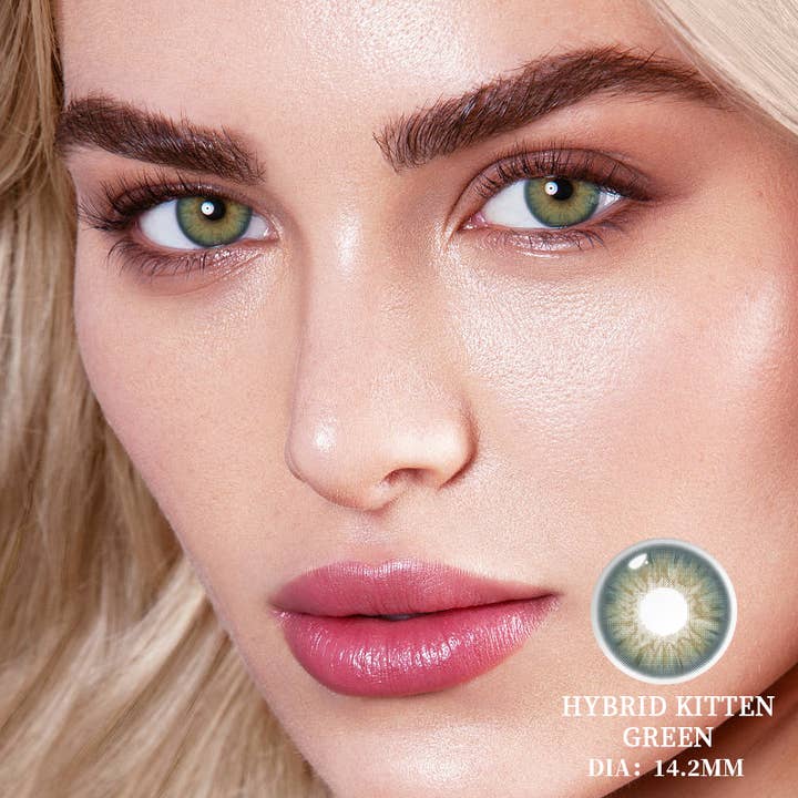 ELKLENS Kitten Green Colored Contact Lenses for wholesale by ELKLENS