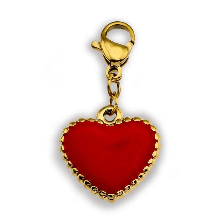 Breloque rouge Cor pour la vente par HACKNEY NINE