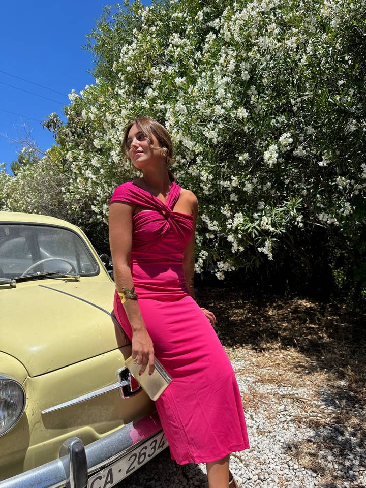 FUCHSIA Casablanca dress for wholesale on Faire2