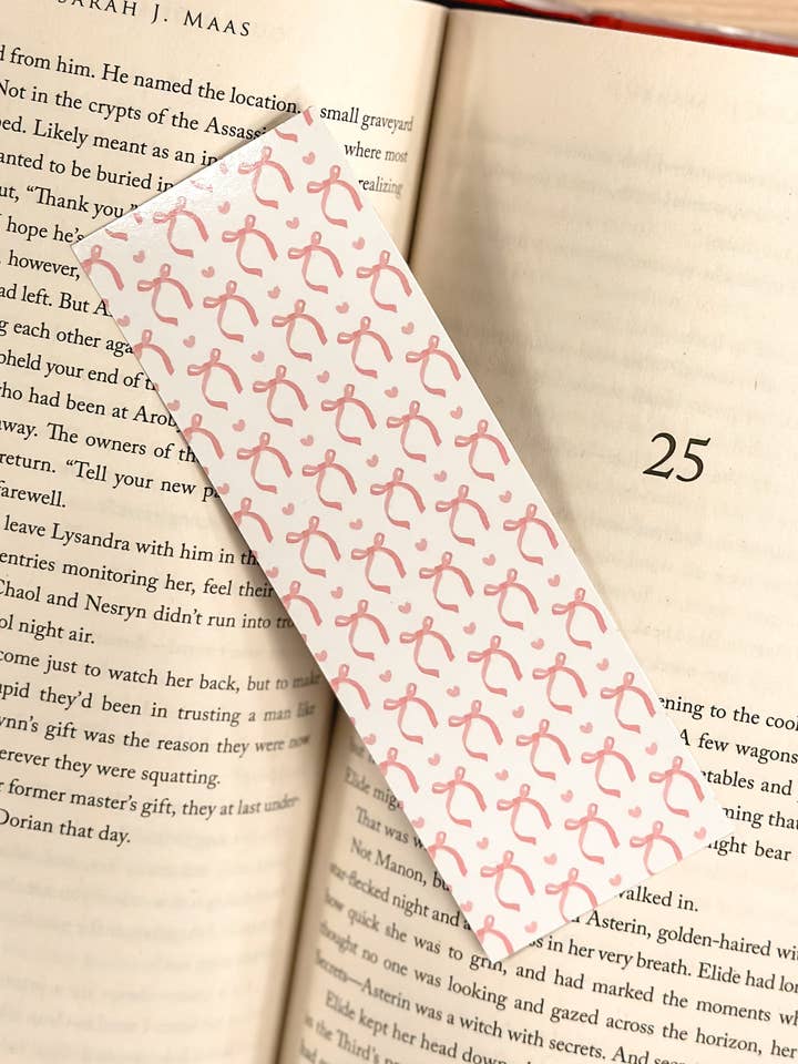 Bow Bookmark for wholesale by Arrow & Pine Design Co.
