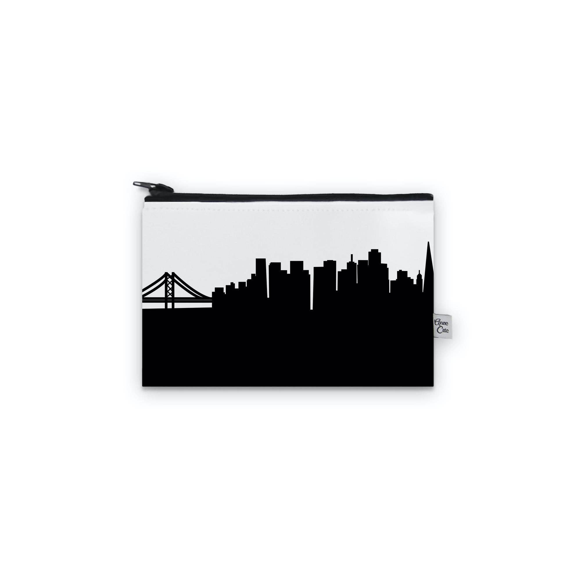 Anne Cate - Wholesale Coin Purse - Women's - Skyline Canvas Mini Purse161