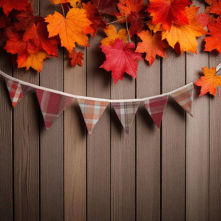 Guirnalda de cuadros Balmoral de otoño para venta al por mayor de Moose & Co