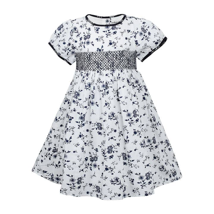 Classic Navy Smock Dress for wholesale by Arthur Ave