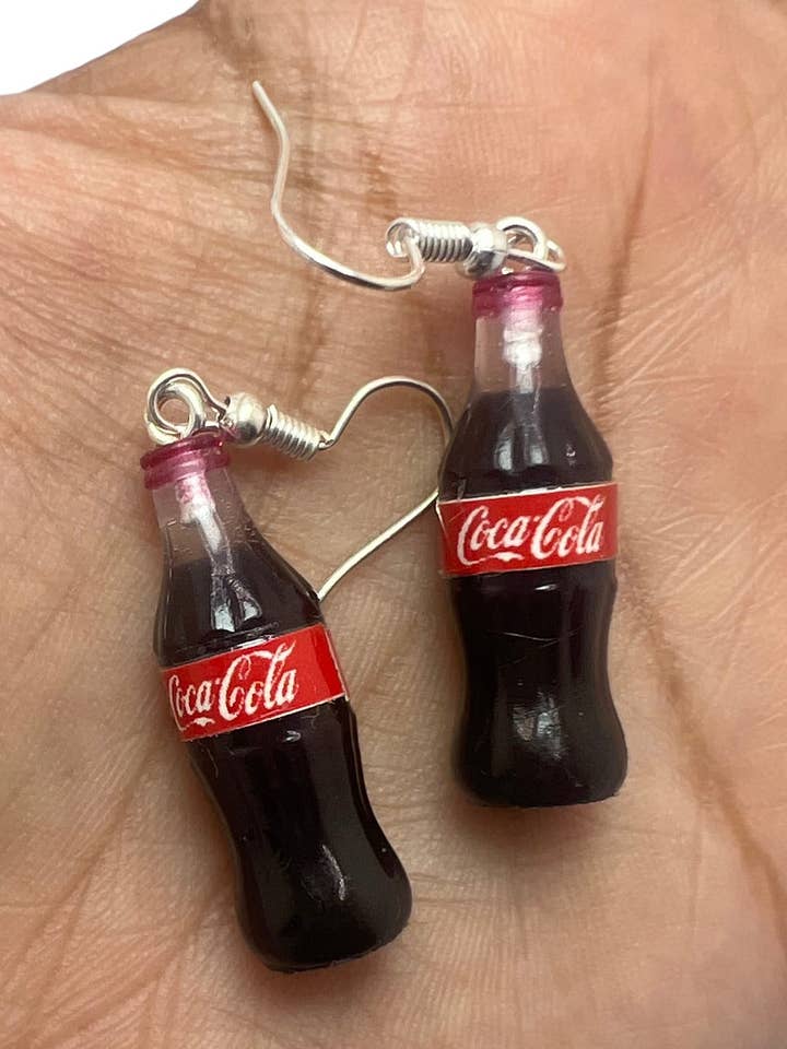 Soda Earrings for wholesale by Artesanias la loteria LLC