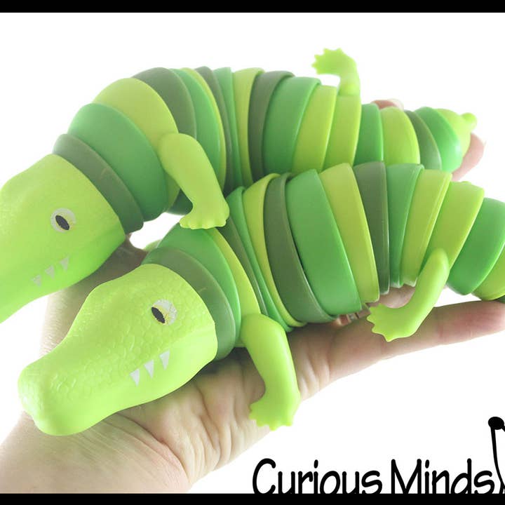 Curious Minds Toys - Wholesale Fidget toy – Kids - 1 Alligator Wiggle - Gator Crocodile Reptile Large4
