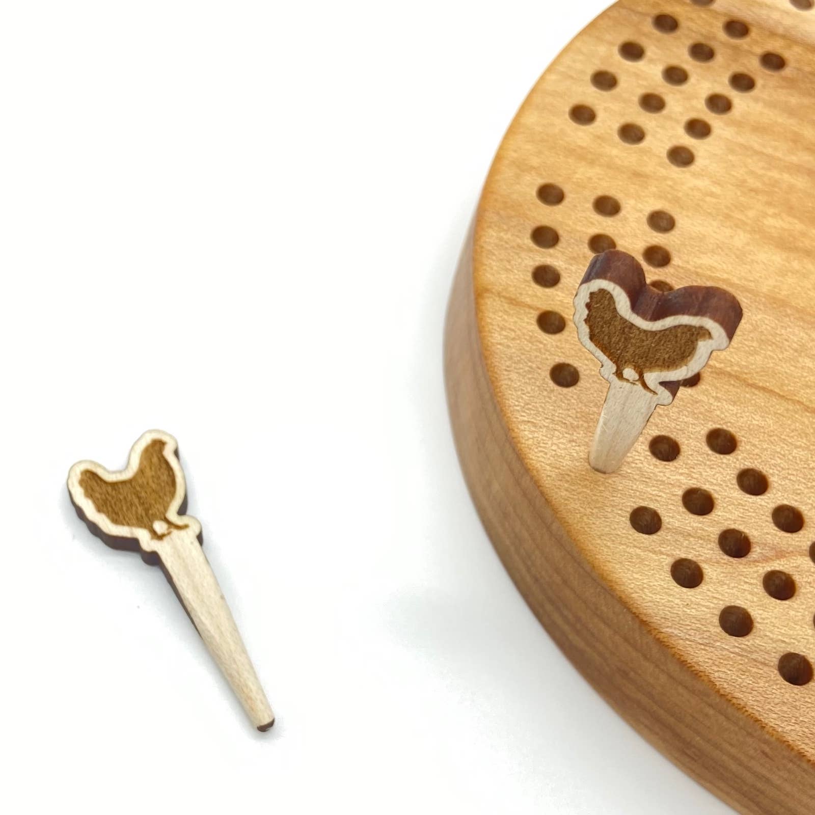 Cast & Carve - Venta al por mayor Juegos de mesa - Pinzas para cribbage, diseño de vida silvestre y cualquier diseño personalizado21