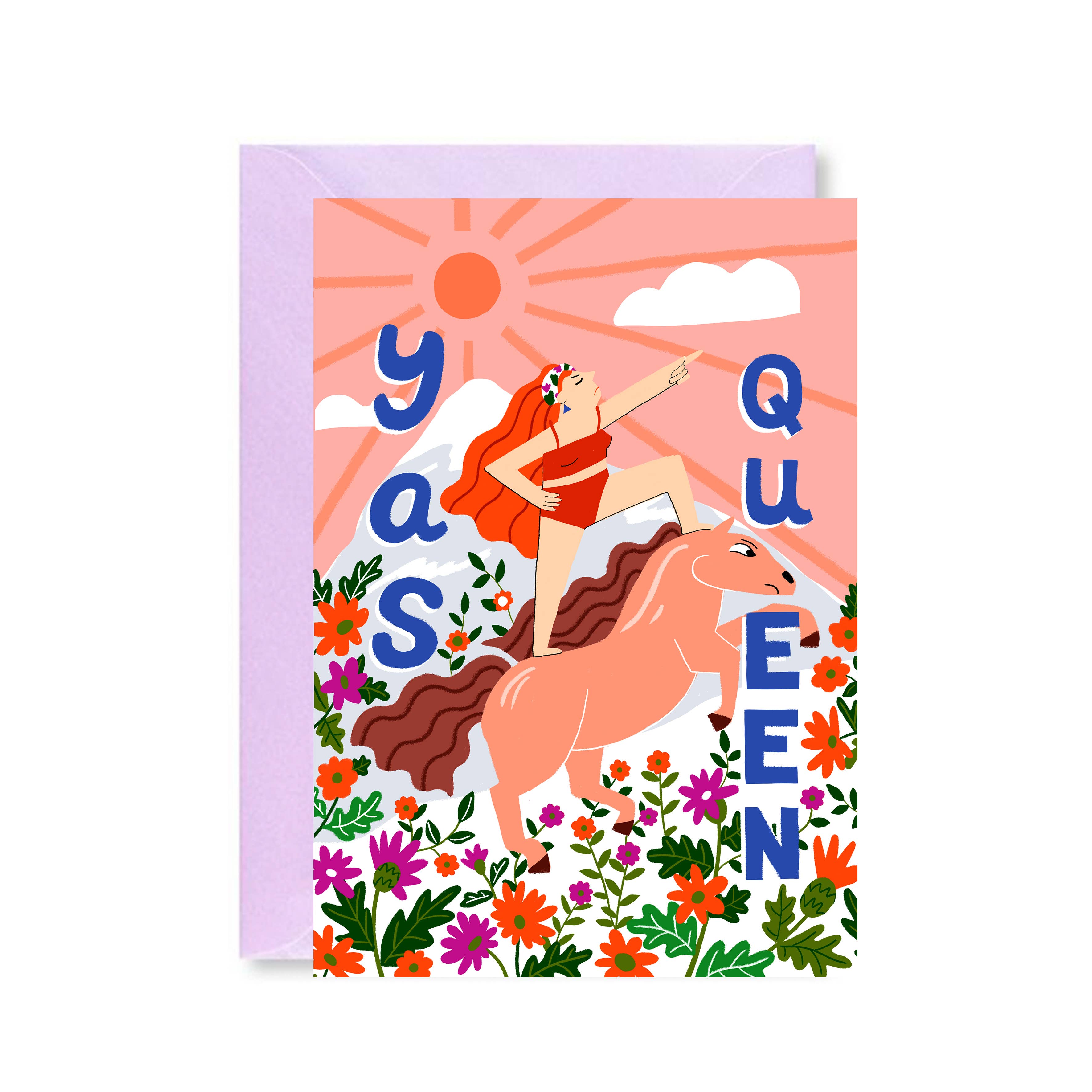 Ickaprint – wholesale Everyday greeting card – Yas Queen Greeting Card