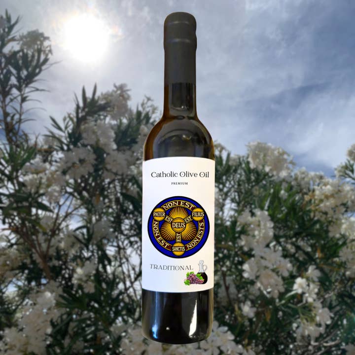 Schild der Dreifaltigkeit Traditioneller Dunkler Balsamico für den Großhandel von Catholic Olive OIl