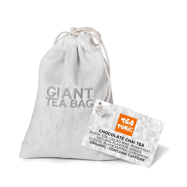 Tea Tonic - Wholesale Tea bags - Choc Chai Tea Giant Iced Tea Bag