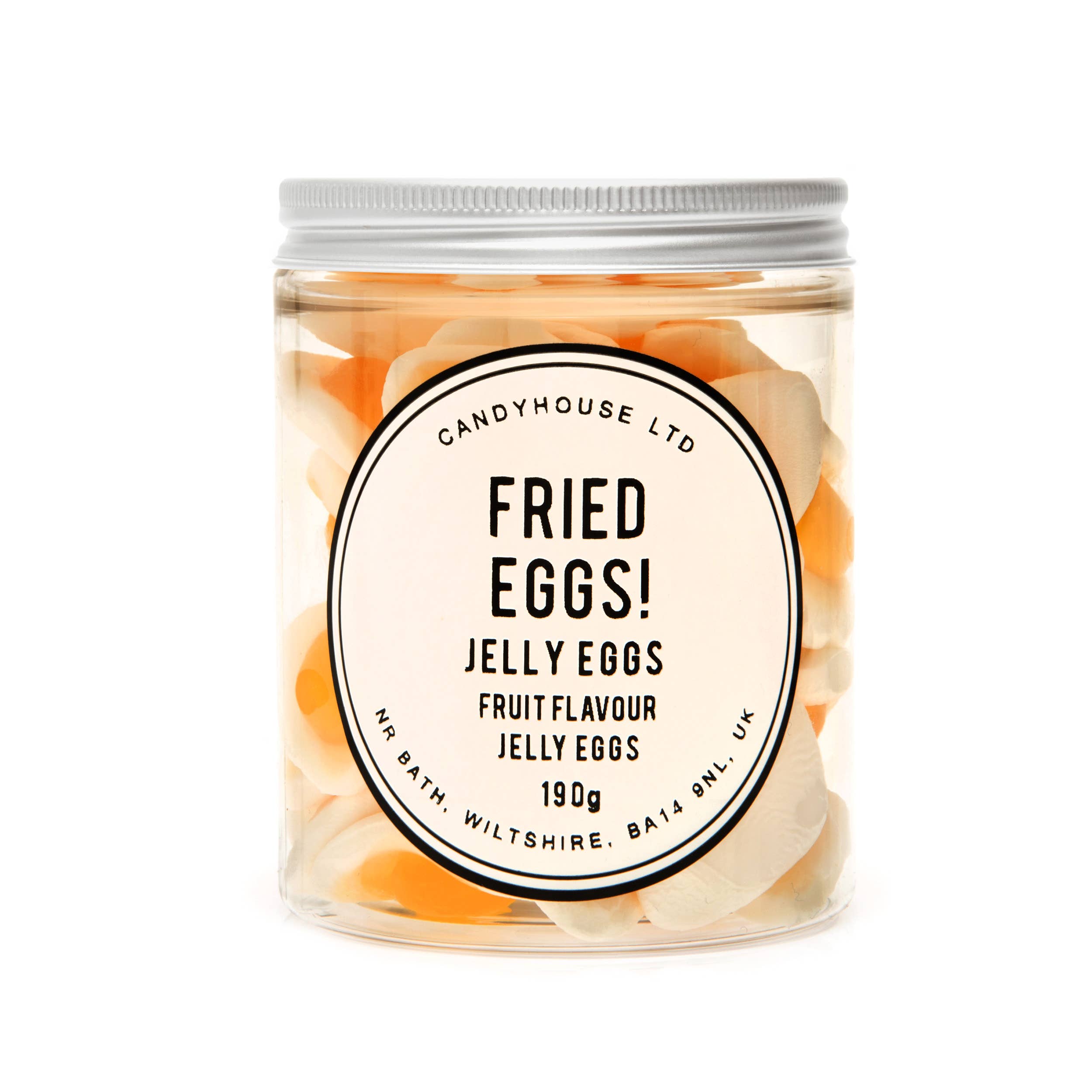 Candyhouse Ltd – wholesale Gelégodis – Påskgelé Stekta ägg Syltburk0