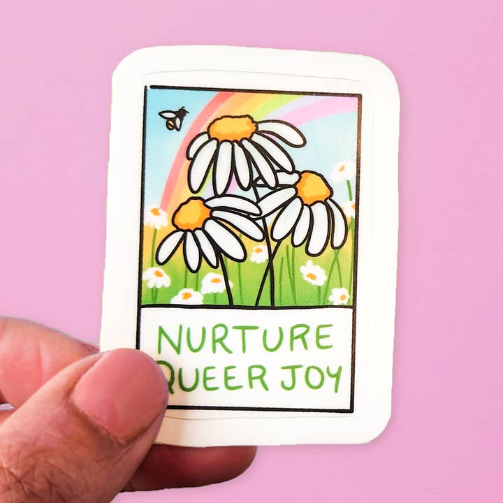 Little Rainbow Paper Co - Wholesale Sticker - Queer Joy Sticker0