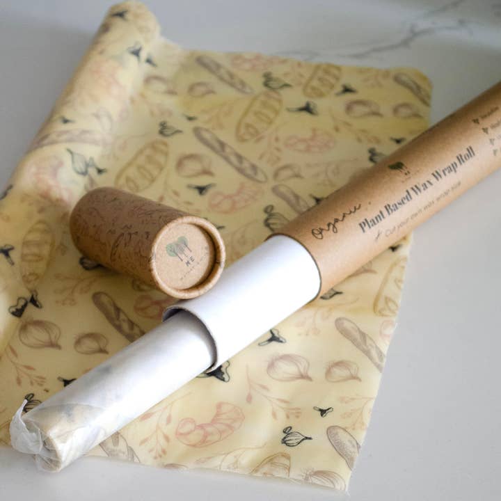 Me Mother Earth - Wholesale Food Storage Wrap/Bag - Eco-Friendly Plant-Based Wax Food Wrap Roll- 5ft5