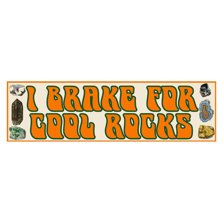 Ik rem voor Cool Rocks voor wholesale door Frog Mustard Stickers