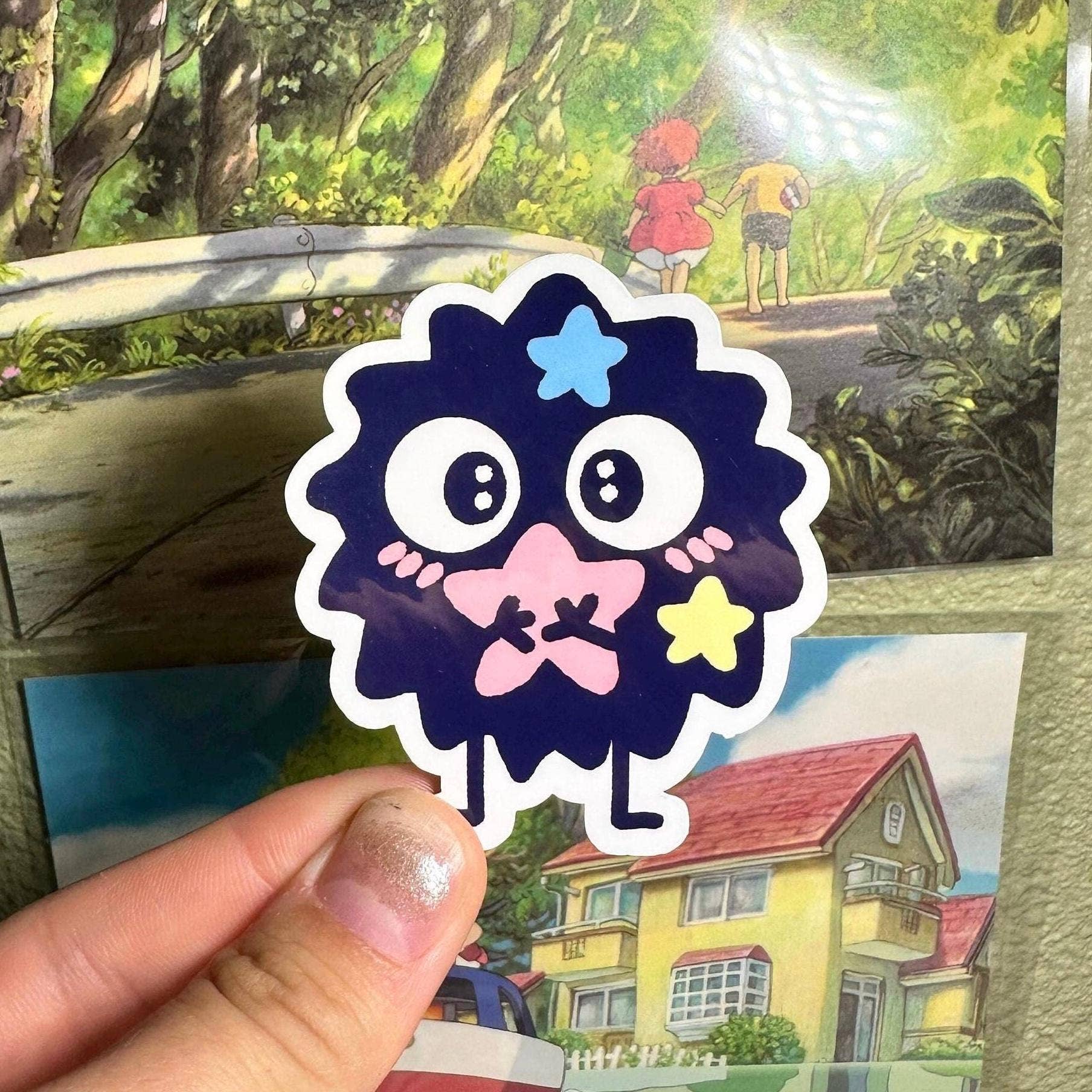 Simply Froggie Shop - Wholesale Sticker - Ghibli-Inspired Soot Sprite Vinyl Waterproof Stickers4