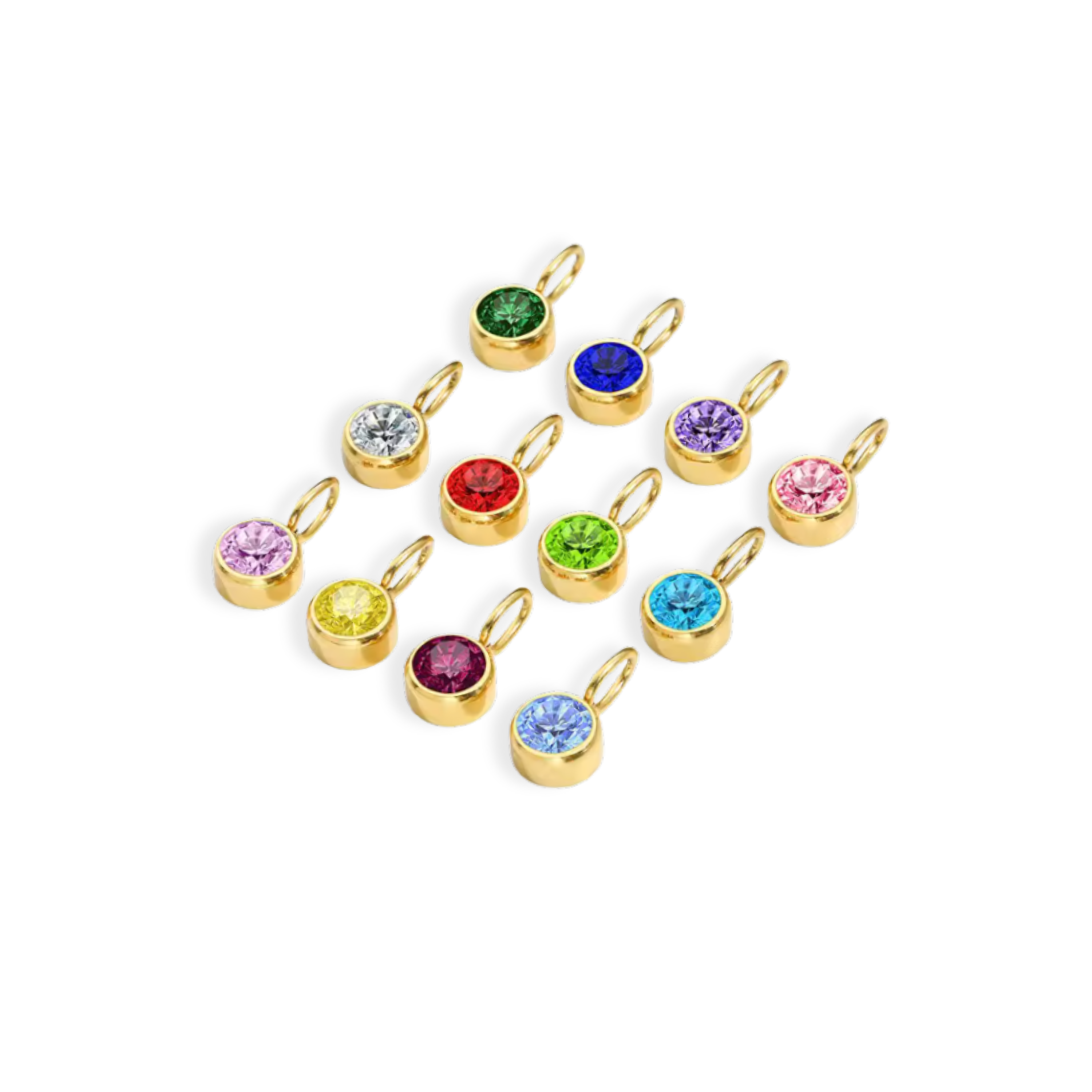 Little Miss Zoe - Vendita all'ingrosso Collana - Bambini - Collana con pietra portafortuna per bambini1