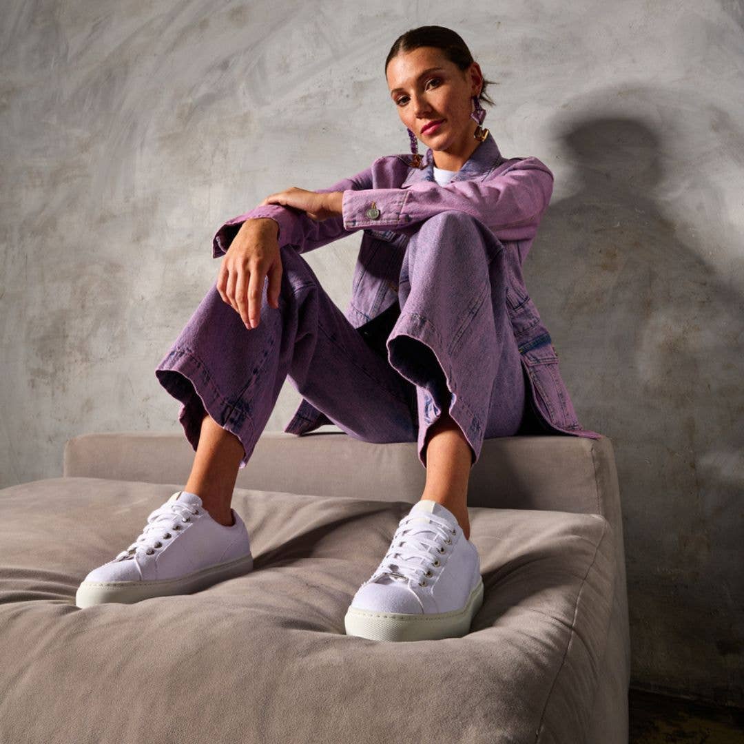 Calla – wholesale Lifestyle trainers – Women′s – Luna Vegan - White6