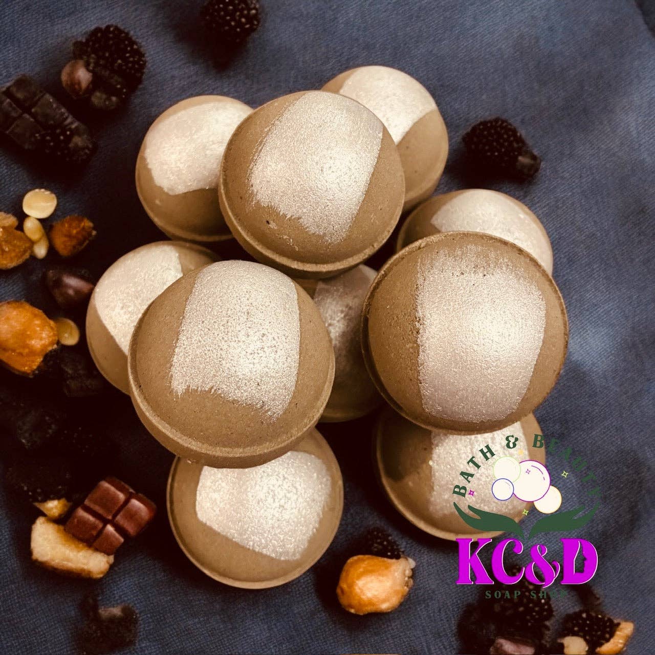 KC&D Soap Shop - Wholesale Bath Bomb/Fizz - Nourishing Bath Bombs with Sweet Almond Oil19