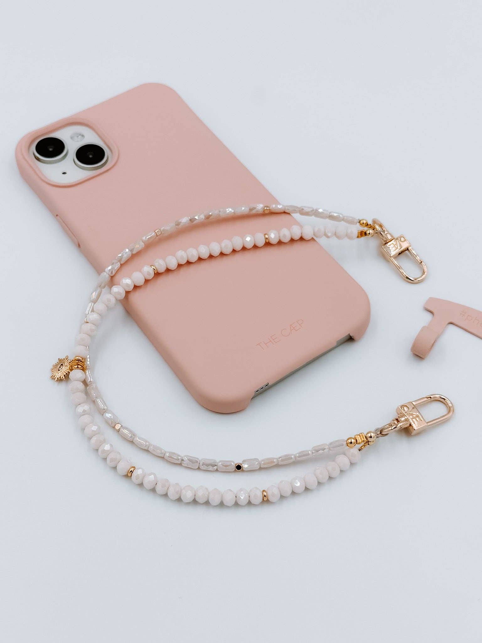 THE CÆP - Wholesale Phonecase Strap - Celeste Double Phone Wristlet3