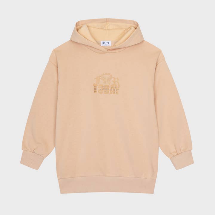 TG-ND7953-43 - Sweatshirt met Capuchon voor Tienermeisje voor wholesale door Ativo Kids