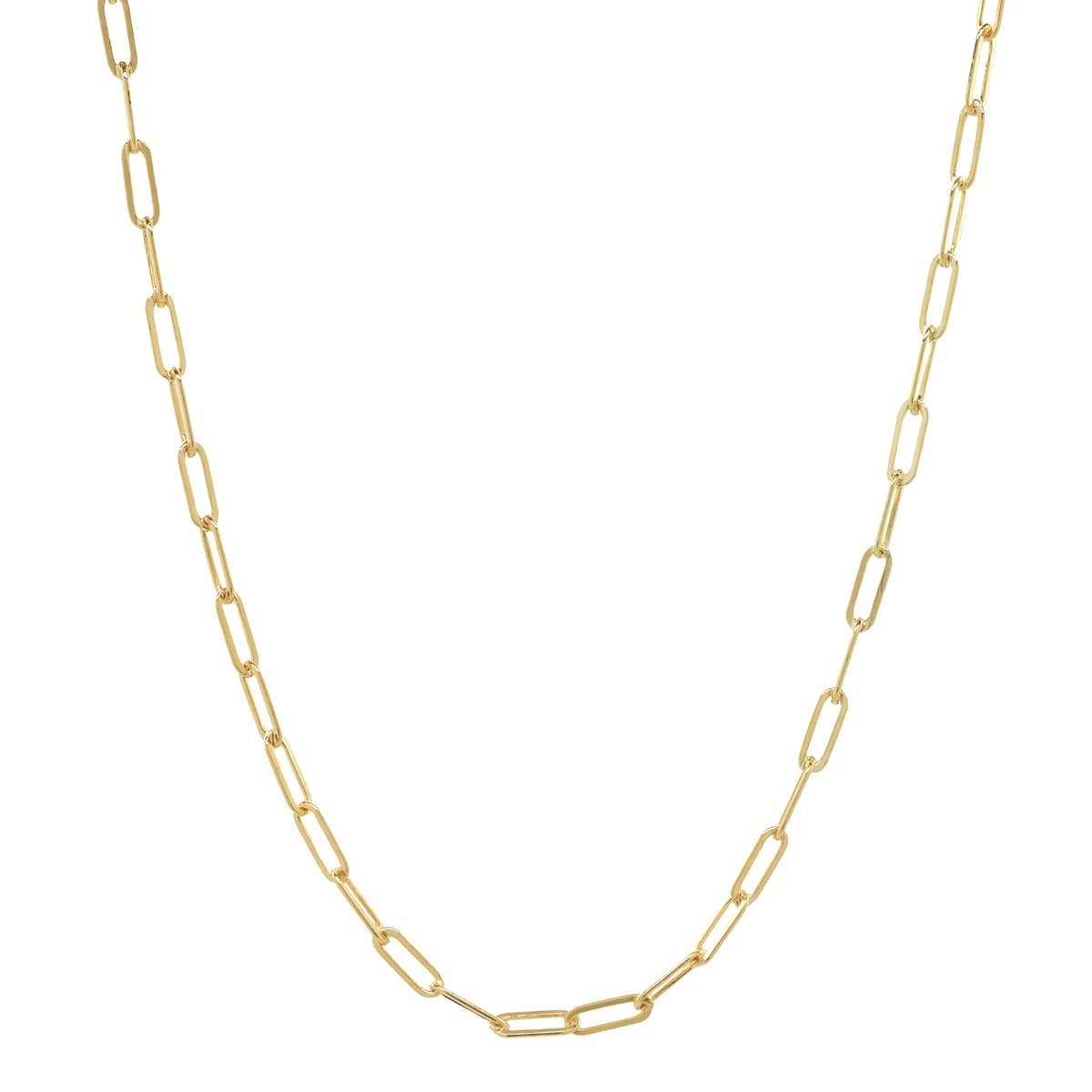 Ofina Jewelry - Wholesale Link & Chain Necklace - Oval Link Chain Choker0