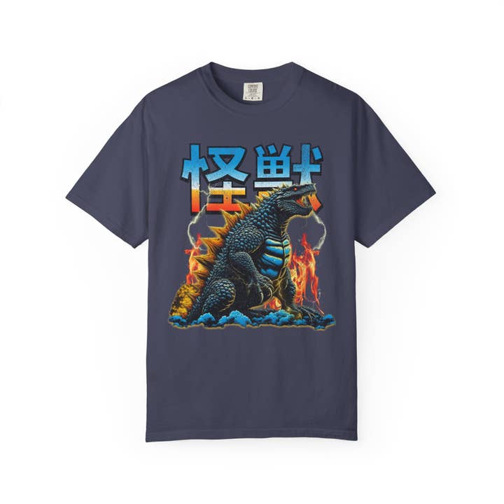 KILLER RETRO - Wholesale T-shirt (graphic) – unisex - Vintage Kaiju Japanese Monster Unisex Tee | Japanese Anime Shirt,5