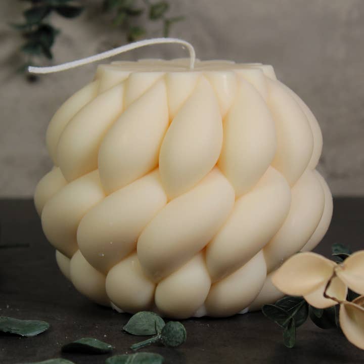 Vela Thread Ball para venta al por mayor de Ava Lit Candles