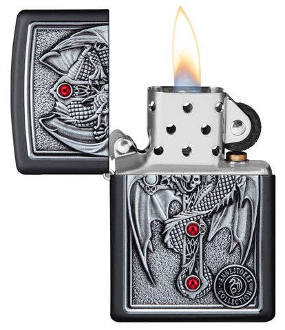 Zippo Manufacturing Company - Wholesale Lighter - Winged Dragon Cross Design1