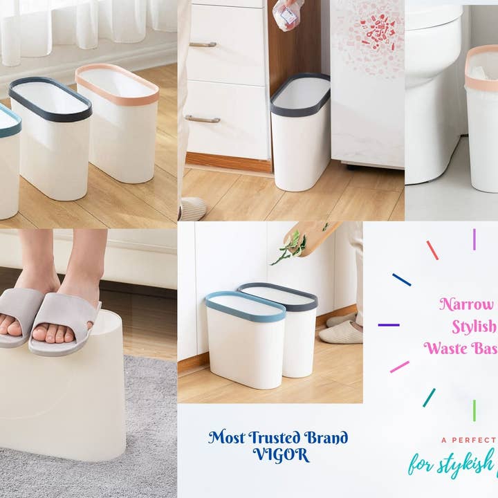 Rechteckiger und schlanker Mülleimer stilvoll und andere Ergebnisse für mülleimer im Großhandel. Kostenlose Rücksendungen und 60-Tage-Zahlungsziel auf Faire im Trend auf Faire.