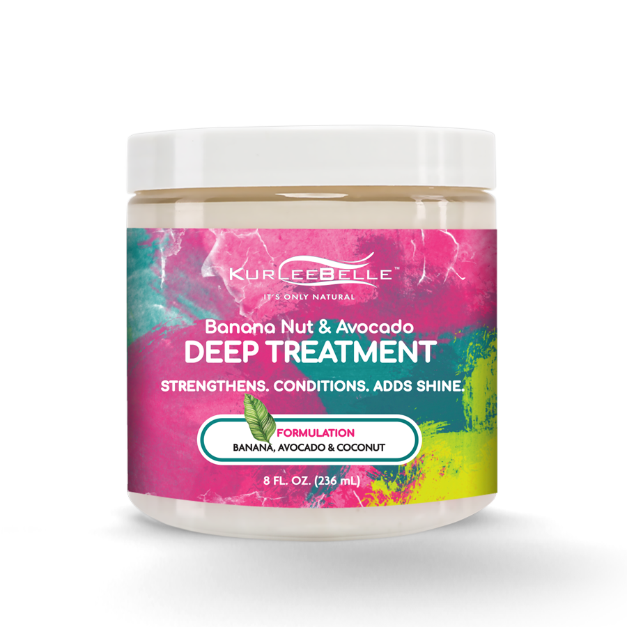 KurleeBelle – wholesale Hair conditioner – Banana Nut & Avocado Deep Treatment0