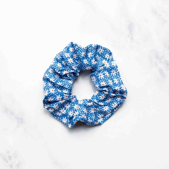 Tiepology - Wholesale Scrunchie - Women's - Blue Jeans Hair Scrunchie Set