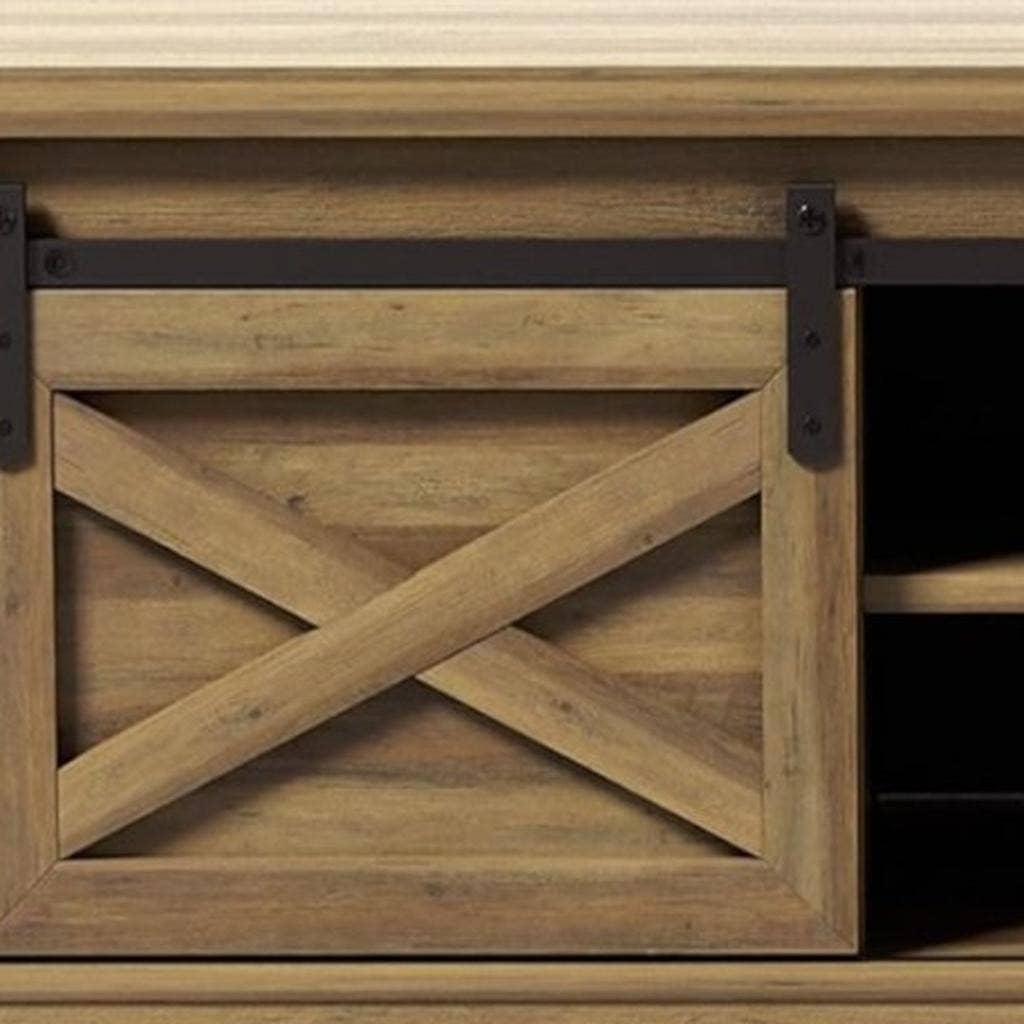 HomeRoots - Wholesale Bench - 47" Black and Natural Faux Leather And Wood Bench With Shoe Storage And Shelves4