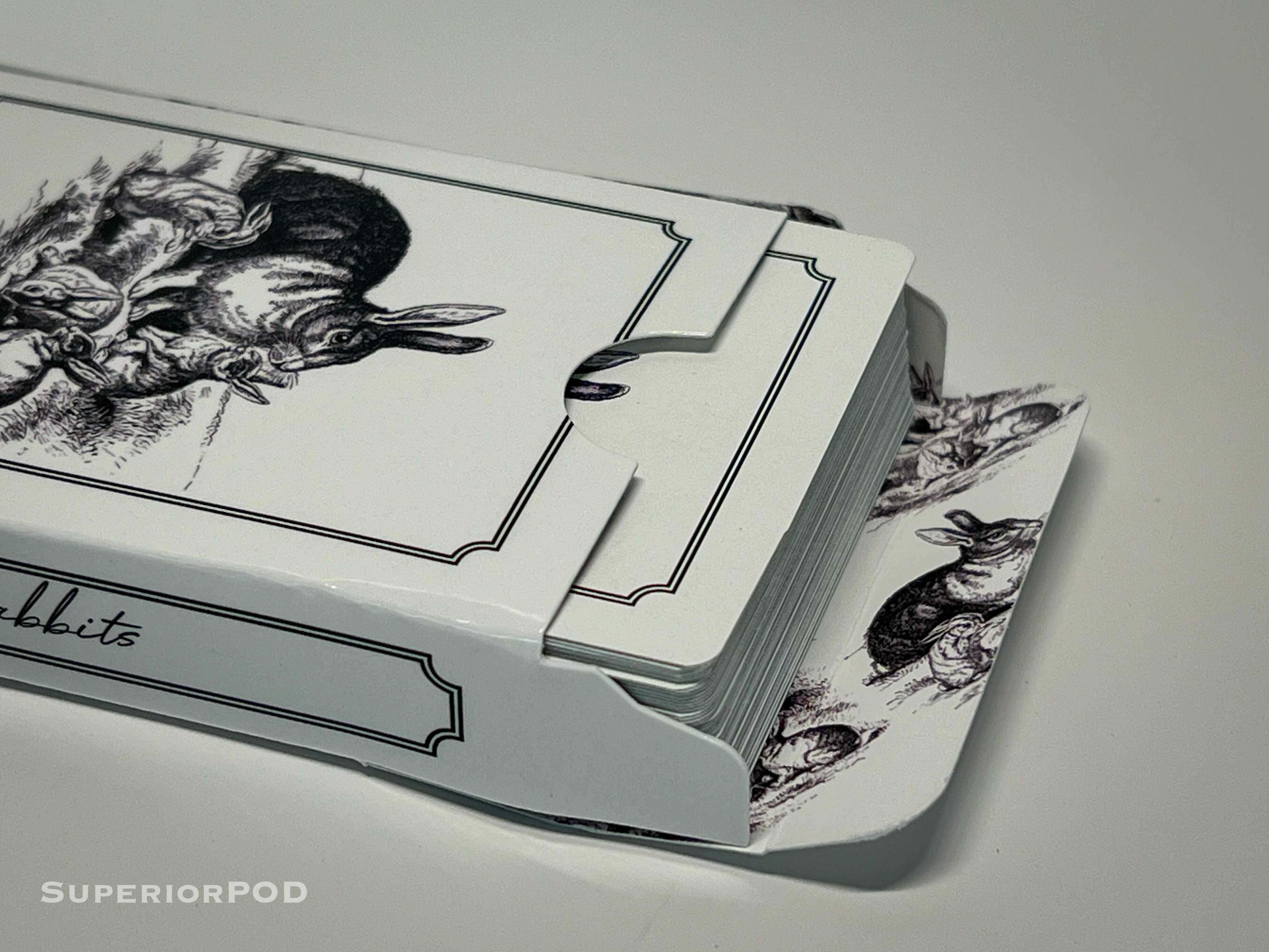 Superior Print on Demand - Vente Jeu de cartes - Cartes à jouer RABBITS, Jeu de cartes Bunny, Cartes de Pâques13