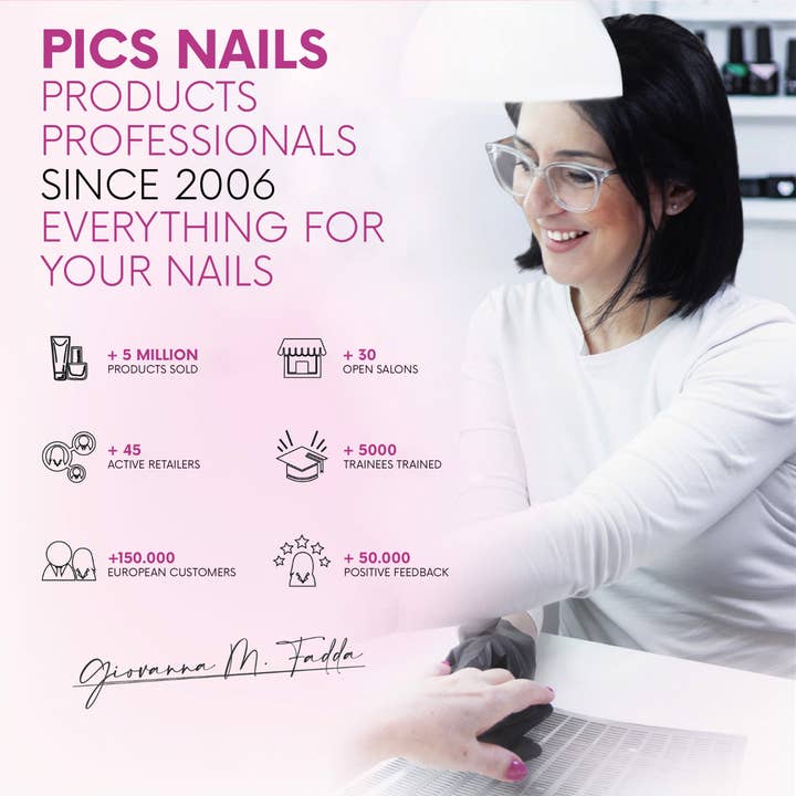 Pics Nails – wholesale Nagellack – Semi-Permanent Nail Art Liner Gel UV/LED Nagellack 10 ml - Guldglitter 36