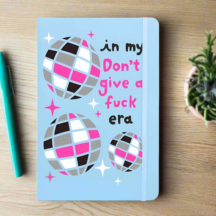 I'm in my Don't Give a Fuck Era Notebook for wholesale by Disrupted Industries