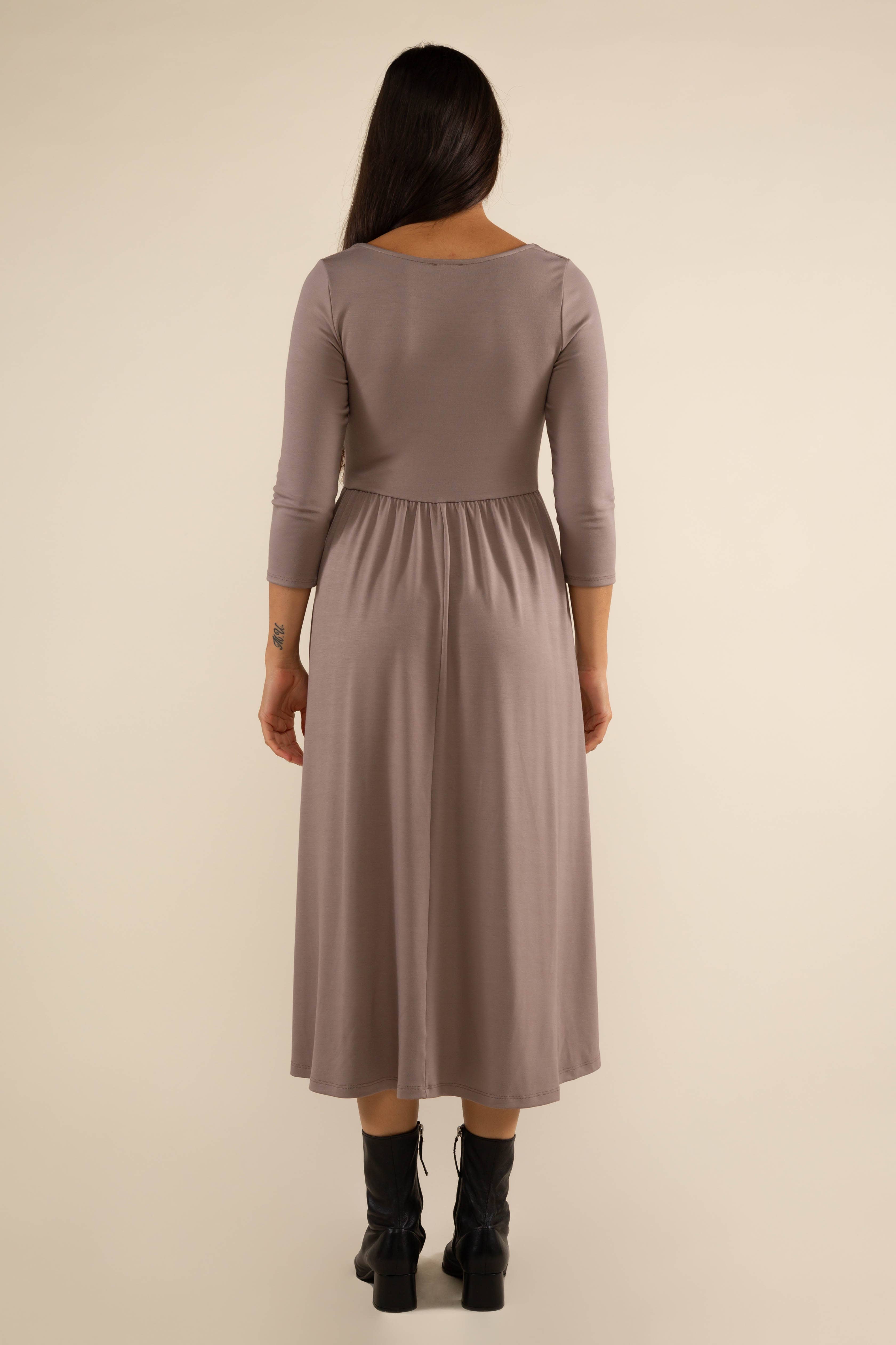 NLT - Wholesale Dress - Women's - Lake 3/4 Sleeve Swing Dress11