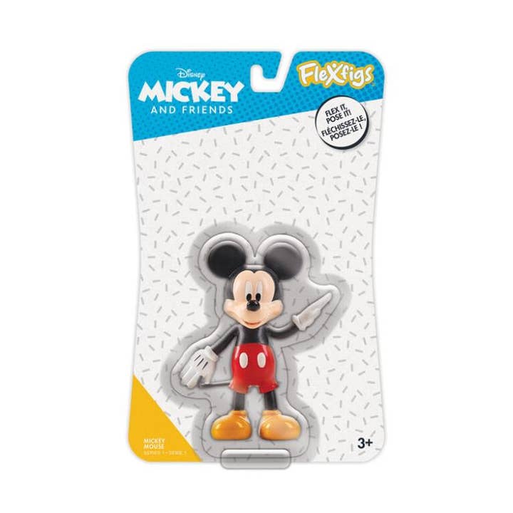 FLEXFIGS BENDABLES - MICKEY AND FRIENDS "MICKEY" for wholesale by NJ Croce Co., Inc.
