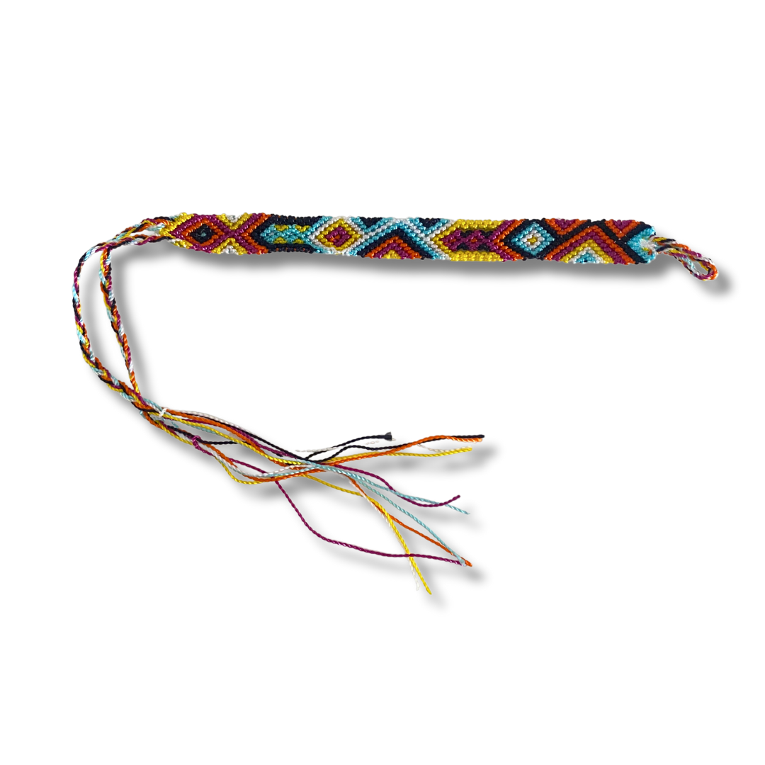 Lumily - Wholesale Woven/Braided Bracelet - Friendship Woven String Bracelet Small Macrame - Choose Color - Mexico8