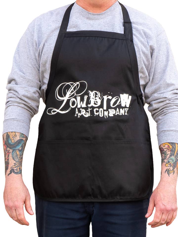Lowbrow - Art & Tattoo Apron for wholesale by Black Market Art