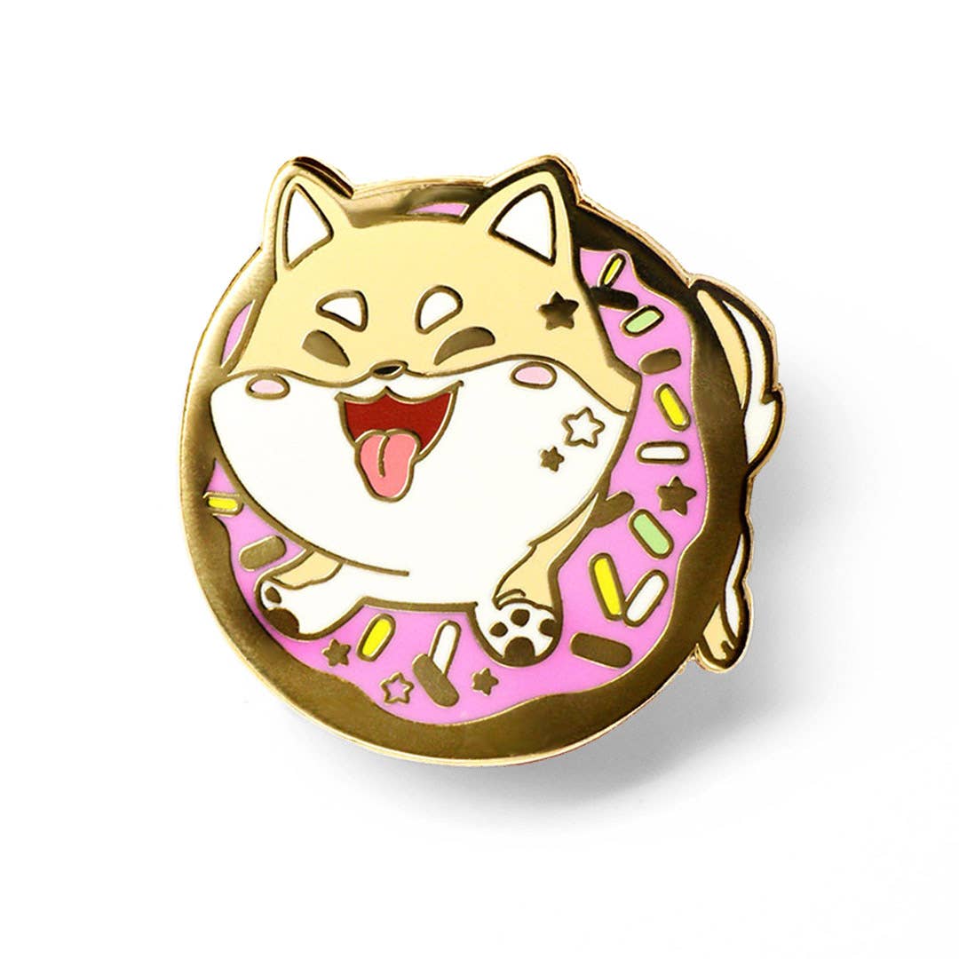 Flair Fighter Day and Night Cats Cute Hard Enamel Lapel Pin