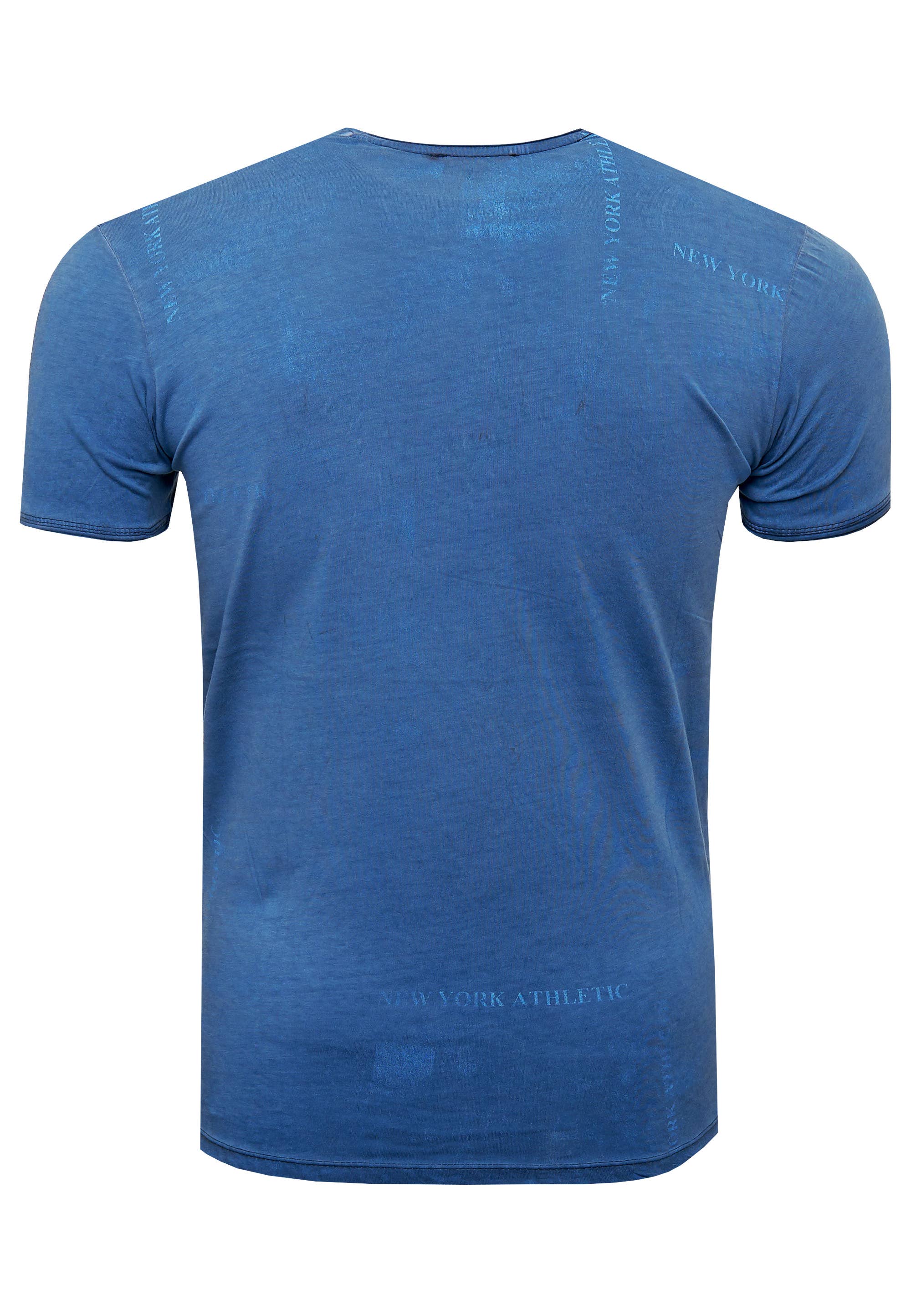 Rusty Neal - Wholesale Screen Printed T-Shirt - Men's - T-shirt in used look, round neck, printed 2445