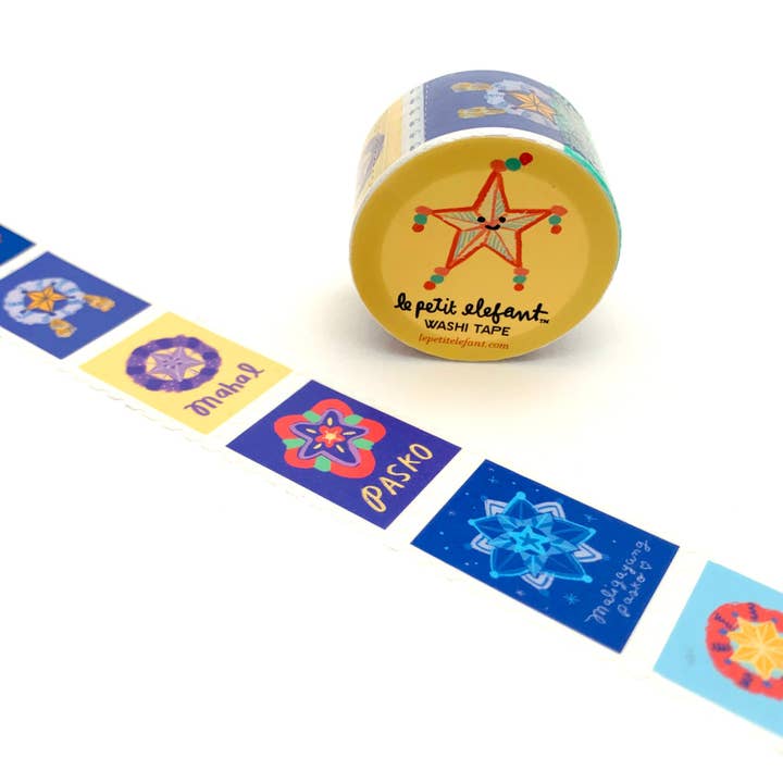 Le Petit Elefant - Wholesale Washi Tape - Filipino Parol Stamp Washi Tape1