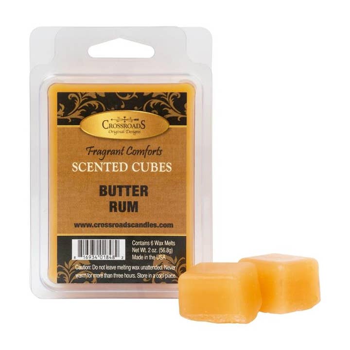 Butter Rum - Scented Cubes for wholesale by Crossroads Original Designs